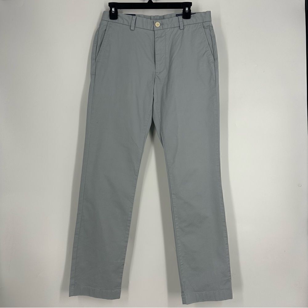 VINEYARD VINES Men’s Gray Barracuda Stretch Breaker Pants sz 30 x 32